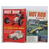 Group of Vintage Hot Rod & Car Magazines Books etc