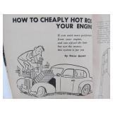 Group of Vintage Hot Rod & Car Magazines Books etc