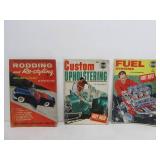 Group of Vintage Hot Rod & Car Magazines Books etc