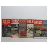 Group of Vintage Hot Rod & Car Magazines Books etc