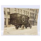 Very Cool Antique ca 1920 Minnesota Delivery Truck Photograph