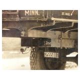 Very Cool Antique ca 1920 Minnesota Delivery Truck Photograph