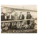 Lot of Antique Hunting & Fishing Photographs