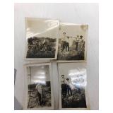 Lot of Antique Hunting & Fishing Photographs