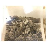 Lot of Antique Hunting & Fishing Photographs