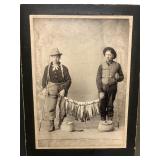 Lot of Antique Hunting & Fishing Photographs