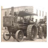 Antique Photograph Featuring Gaar-Scott Steam Engine