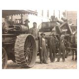 Antique Photograph Featuring Gaar-Scott Steam Engine