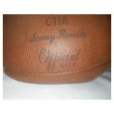 Leather footballs - vintage  excellent.