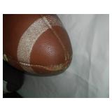 Leather footballs - vintage  excellent.