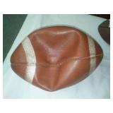 Leather footballs - vintage  excellent.
