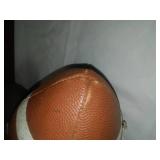 Leather footballs - vintage  excellent.