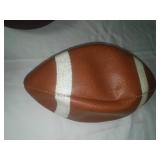 Leather footballs - vintage  excellent.