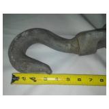 Double pulley with hook - excellent & huge.