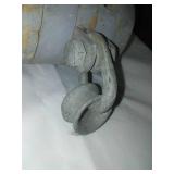 Double pulley with hook - excellent & huge.