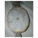 Double pulley with hook - excellent & huge.