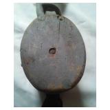 Double pulley with hook - excellent & huge.