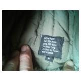 Cloth bomber hat with Rabbit Fur