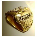 Chicago Bulls Michael Jordan NBA champion ring