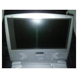 Portable DVD, CD, MP3 player, cord, battery, Case.