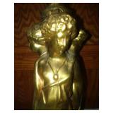 Cast table lamp vintage - Greek