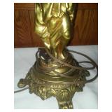 Cast table lamp vintage - Greek