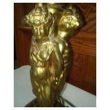 Cast table lamp vintage - Greek