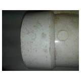 Y PVC 6 inch inside diameter x 4 in. New, Charlotte Pipe & Foundry, schedule 40.