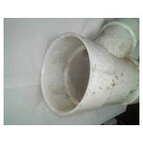 Y PVC 6 inch inside diameter x 4 in. New, Charlotte Pipe & Foundry, schedule 40.
