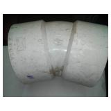 6 in.  elbow Pvc - new schedule 40.