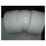 6 in.  elbow Pvc - new schedule 40.