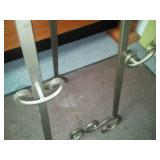 Metal tripod excellent, ornate.