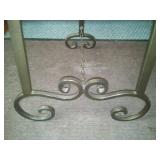 Metal tripod excellent, ornate.