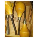 Miller Falls Wood Carving Set - wood box