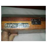 Lufkin depth gauge - precision in case.