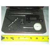 Starrett dial set in case.