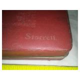 Starrett dial set in case.