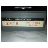 Dial Indicator depth, excellent in case.