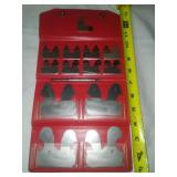 Enco Radius gauge set - in pouch  excellent.