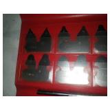 Enco Radius gauge set - in pouch  excellent.