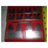 Enco Radius gauge set - in pouch  excellent.