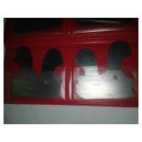 Enco Radius gauge set - in pouch  excellent.