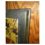 Kirks Pancake flour sign - solid wood