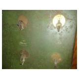 Miller brand retail lock display for Yale & Towne Brand e - extremely rare, antique