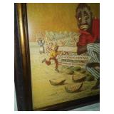 Biliousine is a Sure Cure framed art,