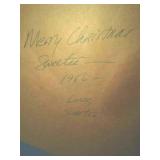 Oh Golly Christmas Americana Art.