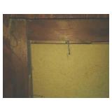 Antique Mirror- rare, beveled glass