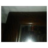 Vintage Mirror - great frame, beveled glass