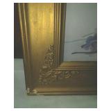 Vintage Print " White Roses " Paul de Longpre