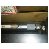 Starrett level in box, # 98, 8 inches.